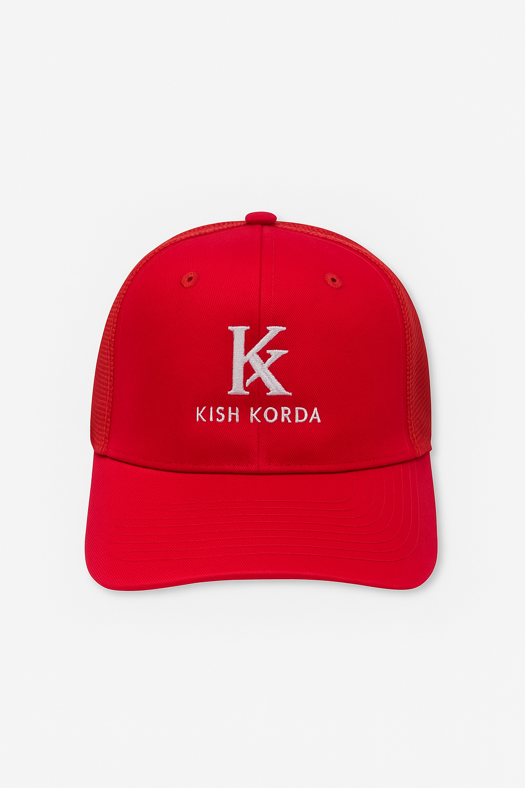 Red "Kish Korda" Trucker Hat