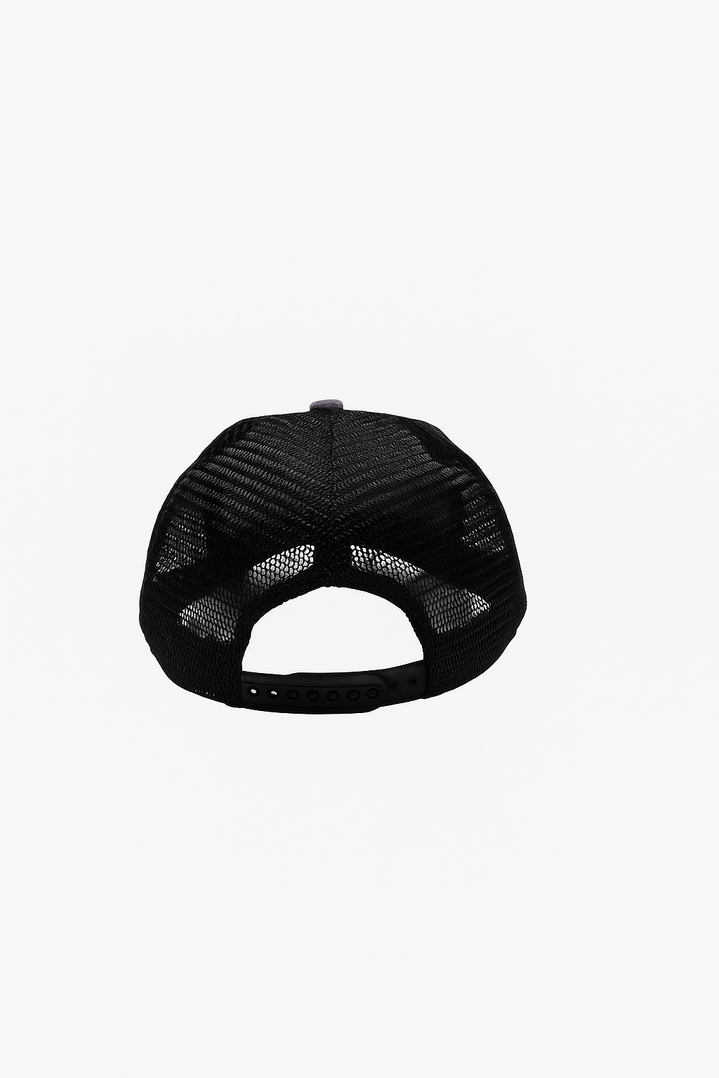 Black and Grey Trucker Hat – Kish Korda Classic Mesh Cap